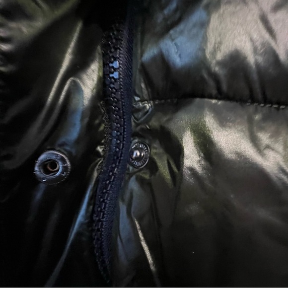 Nine West XXL Puffer Coat NWT Ret $140 Dark Green - Picture 4 of 11